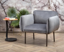 Sillón \'Cabra\' - Gris / Negro