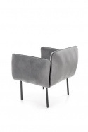 Sillón \'Cabra\' - Gris / Negro