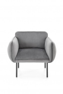 Sillón \'Cabra\' - Gris / Negro