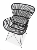 Silla de jardín \'Solis\' - Ratán negro