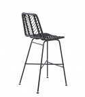 Taburete \'Varese\' - Negro