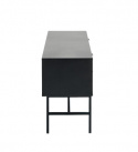 Mueble de TV \'Sandviken\' - Negro/Roble