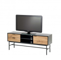 Mueble de TV \'Sandviken\' - Negro/Roble