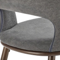 Taburete \'Vestby\' - Gris/marrón