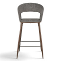 Taburete \'Vestby\' - Gris/marrón