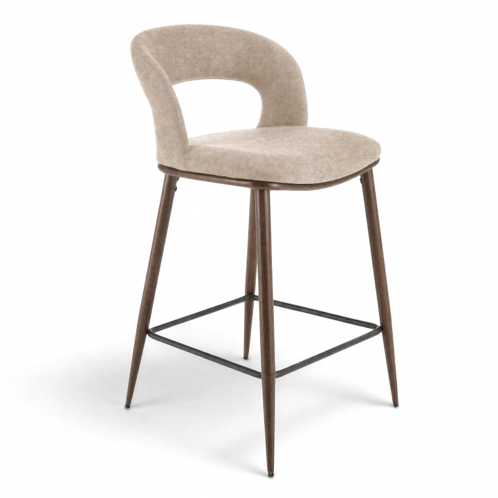 Taburete \'Vestby\' - Beige/marrón en el grupo Muebles / Muebles para sentarse / Taburetes de bar con Reforma (2010001196273)