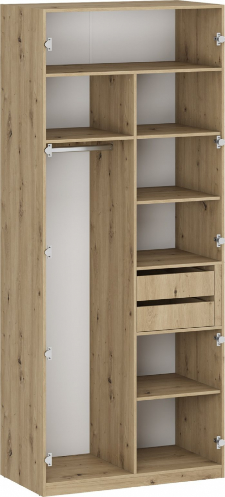 Armario modular \'Flex\' - Roble artisan en el grupo Muebles / Estantes y almacenamiento / Armarios y aparadores con Reforma (2010001197010)