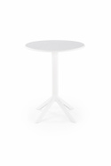 Mesa de comedor \'Calvo\' Redonda 60cm - Blanco