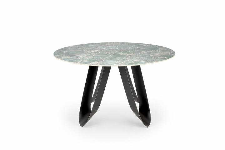 Mesa de comedor \'Giovanni\' Redonda 135cm - Verde/negro en el grupo Habitaciones con Reforma (2010001201168)