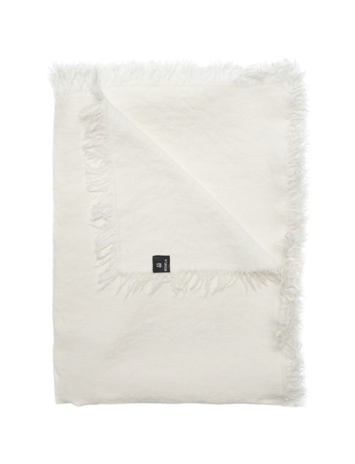 Manta \'Merlin\' 130x170 - Blanco en el grupo Decoración / Textiles / Mantas y cobijas con Reforma (201381702)