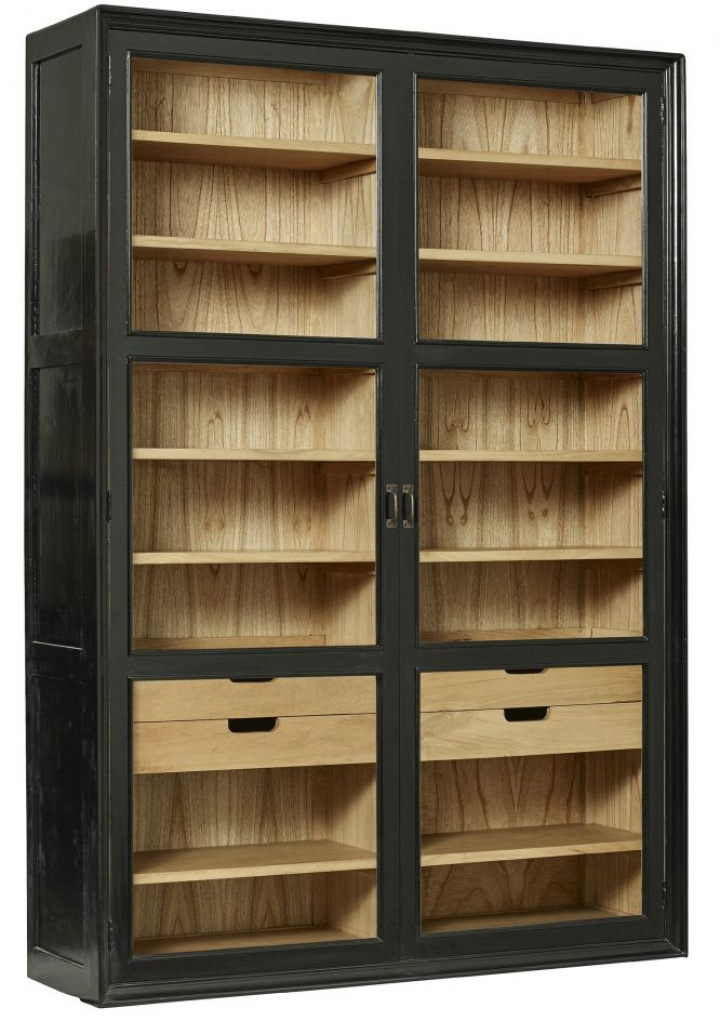 Vitrina \'Viva\' - Natural/Negro en el grupo Muebles / Estantes y almacenamiento / Armarios y aparadores con Reforma (2044)