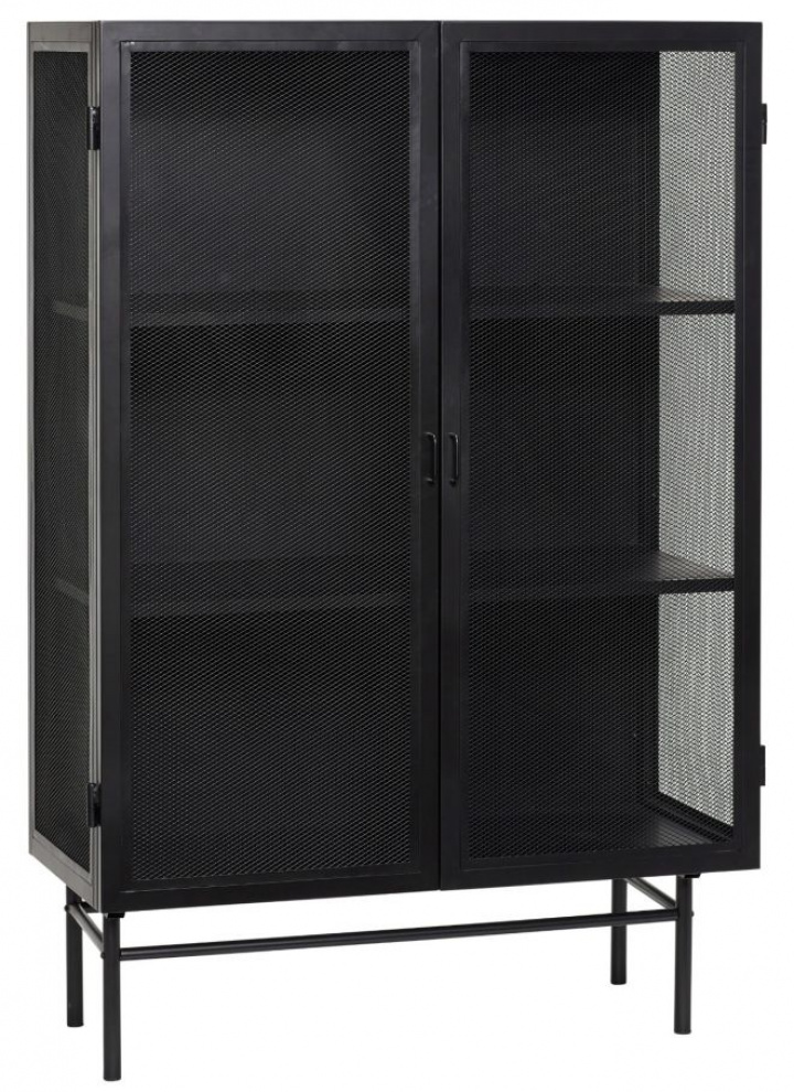 Vägghylla \'Edge Double\' - Negro en el grupo Muebles / Estantes y almacenamiento / Armarios y aparadores con Reforma (20608)