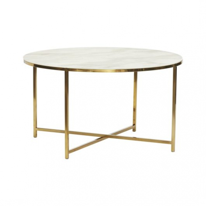 Sidobord \'Pond\' - Blanco en el grupo Muebles / Mesas / Mesa de café con Reforma (20612)