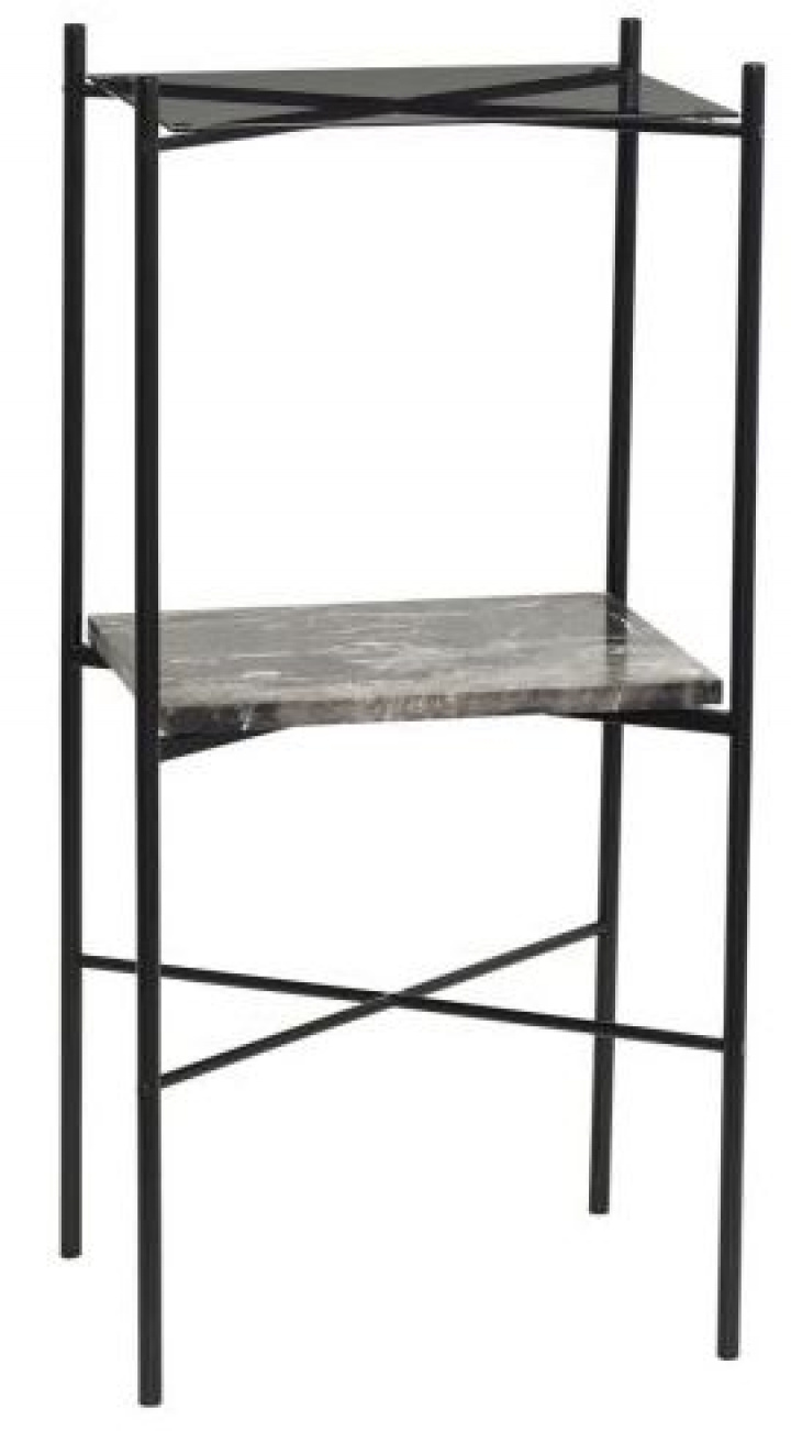 Mesa consola \'Niche\' - Negro en el grupo Muebles / Mesas / Mesas auxiliares con Reforma (20806)