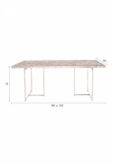 Mesa de comedor \'Class\' 180x90cm - Marrón