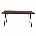 Mesa de comedor \'Alagon\' 160x90cm - Marrón
