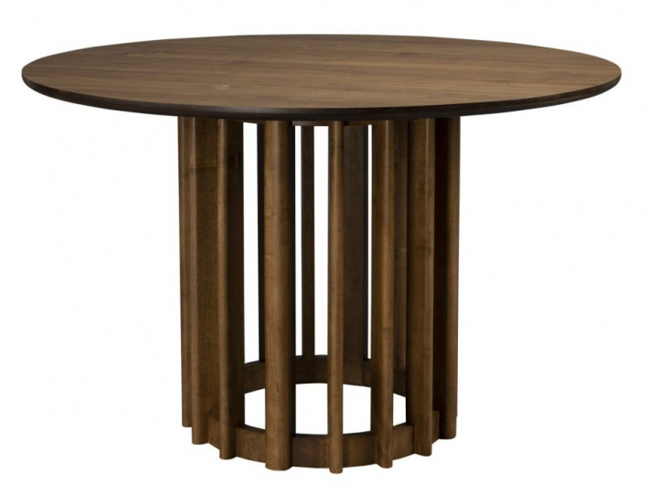 Mesa \'Barlet\' Redonda 120cm - Nogal en el grupo Muebles / Mesas / Mesas de comedor redondas con Reforma (2100158)