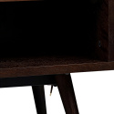 Mueble de TV \'Prime\' - Nogal/Latón