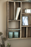 Estante de pared \'Unique\' - Madera reciclada/Vintage
