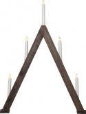 Candelabro de adviento \'Albo\' - Nogal