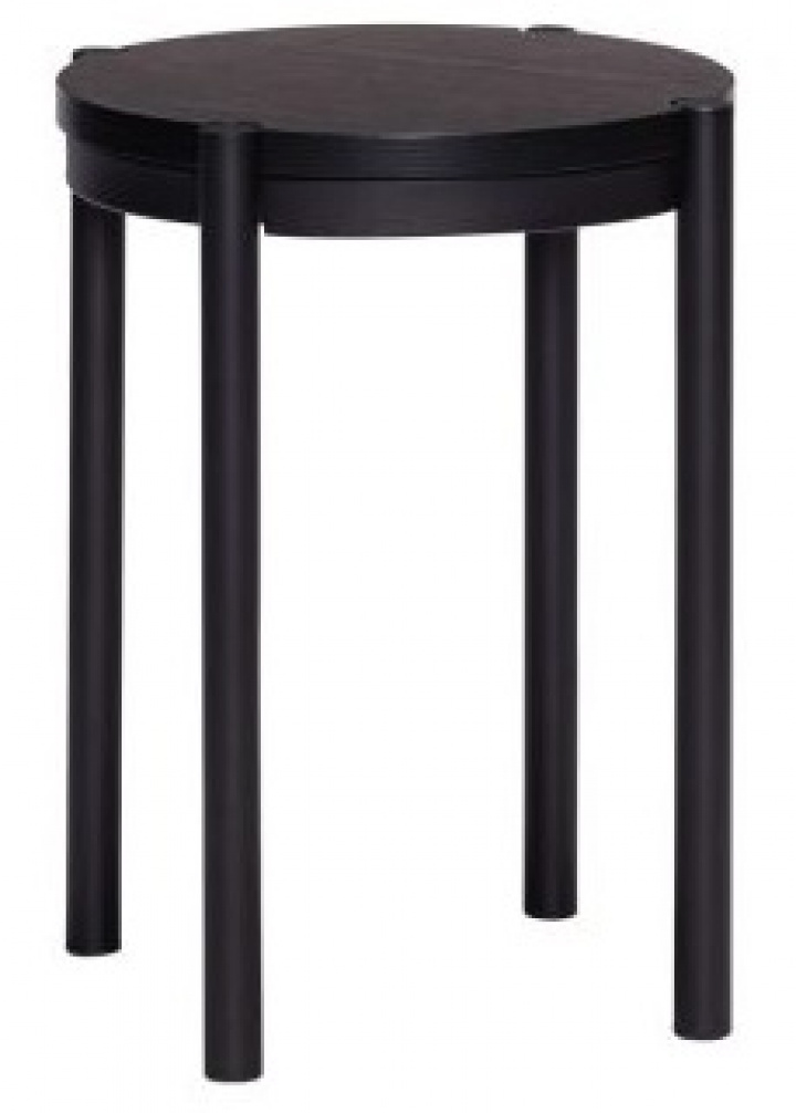 Puf \'Oto\' - Negro en el grupo Muebles / Muebles para sentarse / Taburetes con Reforma (21902)