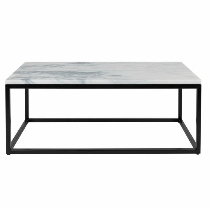 Mesa de centro \'Marble Power\' - Negro/Mármol en el grupo Muebles con Reforma (2200017)