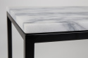 Mesa de centro \'Marble Power\' - Negro/Mármol