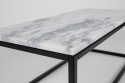 Mesa de centro \'Marble Power\' - Negro/Mármol