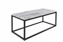 Mesa de centro \'Marble Power\' - Negro/Mármol