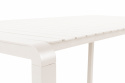 Mesa de jardín \'Vondel\' 168,5x87cm - Blanco