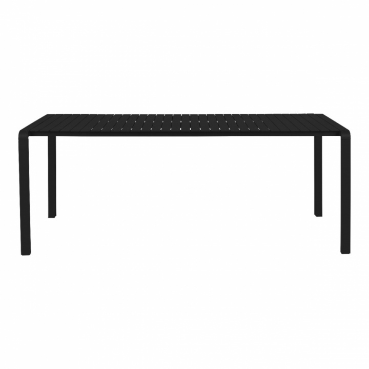 Mesa de jardín \'Vondel\' 214x97cm - Negro en el grupo Muebles / Muebles de exterior / Mesa de jardín con Reforma (2200025)