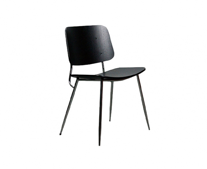 Silla \'Gläntan\' - negro en el grupo Muebles / Muebles para sentarse / Sillas con Reforma (22002-svart)