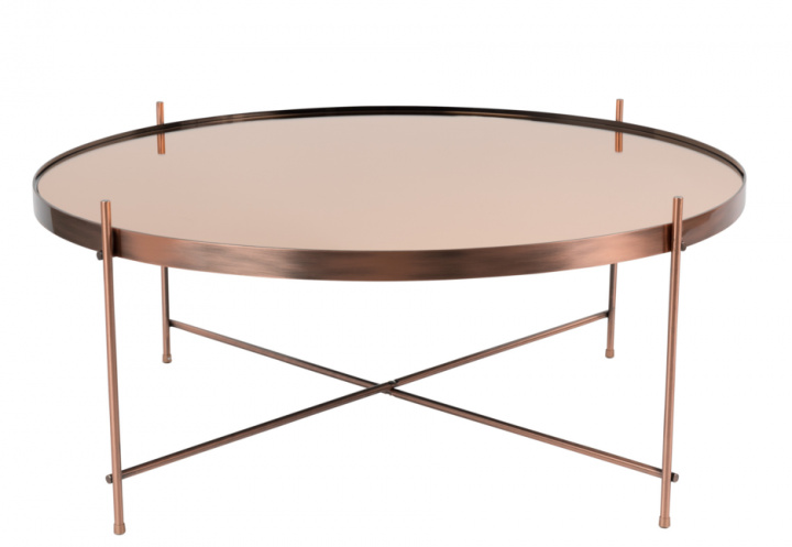 Mesa de centro \'Cupid\' - Cobre XL en el grupo Muebles / Mesas / Mesa de café con Reforma (2300050)