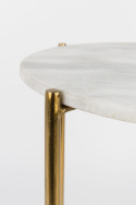 Mesa auxiliar \'Timpa\' - Mármol blanco/Mesón