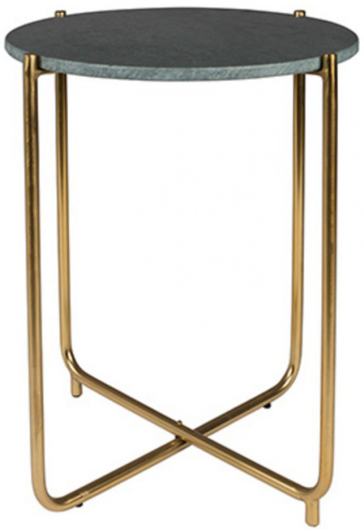 Mesa auxiliar \'Timpa\' - Mármol verde/Mesón en el grupo Muebles / Mesas / Mesas auxiliares con Reforma (2300103)