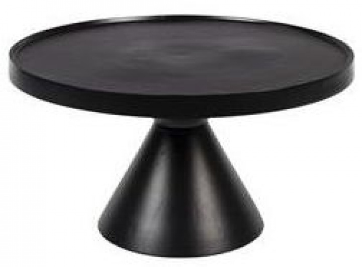 Mesa de café/Mesa auxiliar \'Floss\' Redonda 60cm - Negro en el grupo Muebles / Mesas con Reforma (2300233)