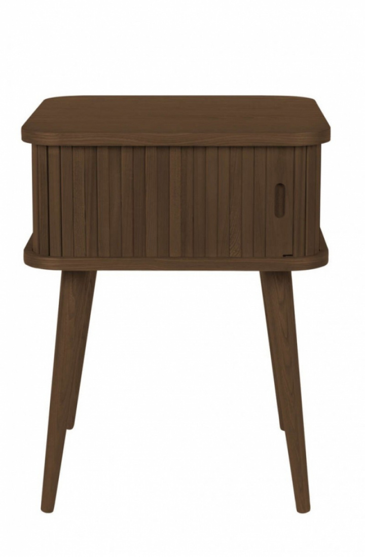 Mesa auxiliar/Mesa de noche \'Barbier\' - Nogal en el grupo Muebles / Mesas / Mesas auxiliares con Reforma (2300247)