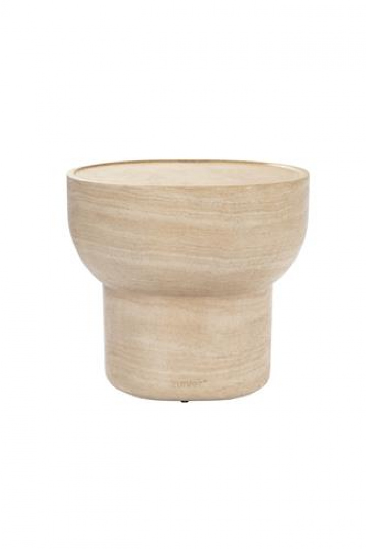 Mesa auxiliar \'Noble\' Ovalada - Beige en el grupo Muebles / Mesas / Mesas auxiliares con Reforma (2300426)