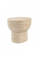 Mesa auxiliar \'Noble\' Ovalada - Beige