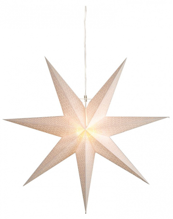 Estrella de Navidad \'Dot\' 100cm - Blanca en el grupo Iluminación / Lámparas / Iluminación navideña con Reforma (231-25)
