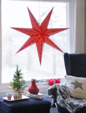 Estrella de Navidad \'Dot\' 100cm - Roja