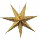 Estrella de Navidad \'Dot\' 70cm - Dorada