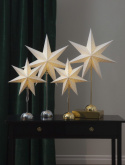 Estrella de Navidad \'Lottie\' - Blanca