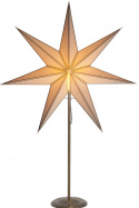 Estrella de Navidad \'Nicolas\' - Blanca