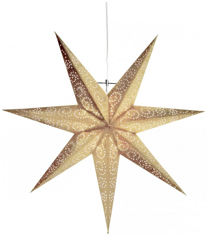 Estrella de Navidad \'Antique\' - Oro en el grupo Iluminación / Lámparas / Iluminación navideña con Reforma (236-70)