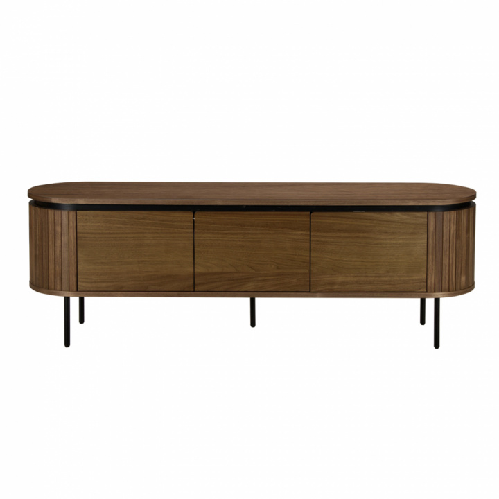 Mueble de TV \'Kärra\' - Nogal/Negro en el grupo Muebles con Reforma (2372-walnut)