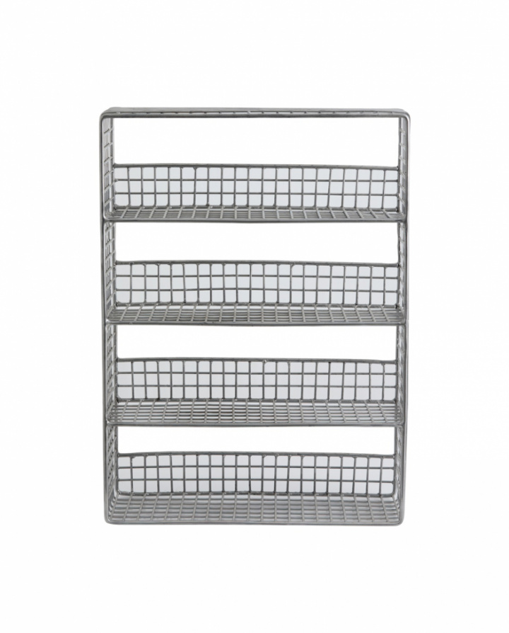 Estante \'Kikori\' - Cromo en el grupo Muebles / Estantes y almacenamiento / Estantes de pared con Reforma (24025)