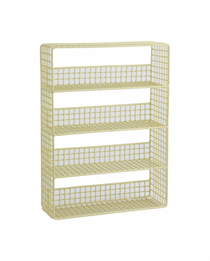 Estante \'Kikori\' - Amarillo en el grupo Muebles / Estantes y almacenamiento / Estantes de pared con Reforma (24026)
