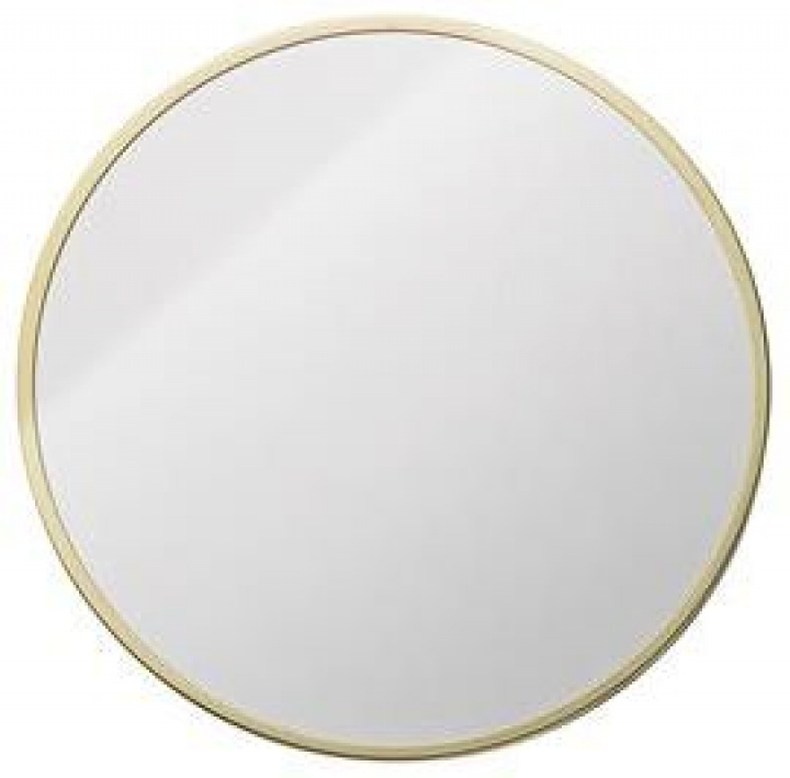 Espejo de pared \'Metal\' - Dorado en el grupo Decoración / Decoración / Espejos con Reforma (27160014)