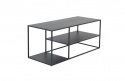 Mesa de café \'Staal\' 120x50cm - Negro